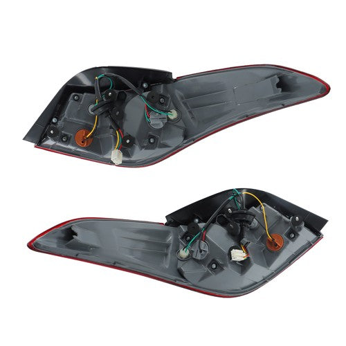 Solid Spare Halogen Outer Tail Lights For Hyundai Elantra 2011 2012 2013 Left+Right Black