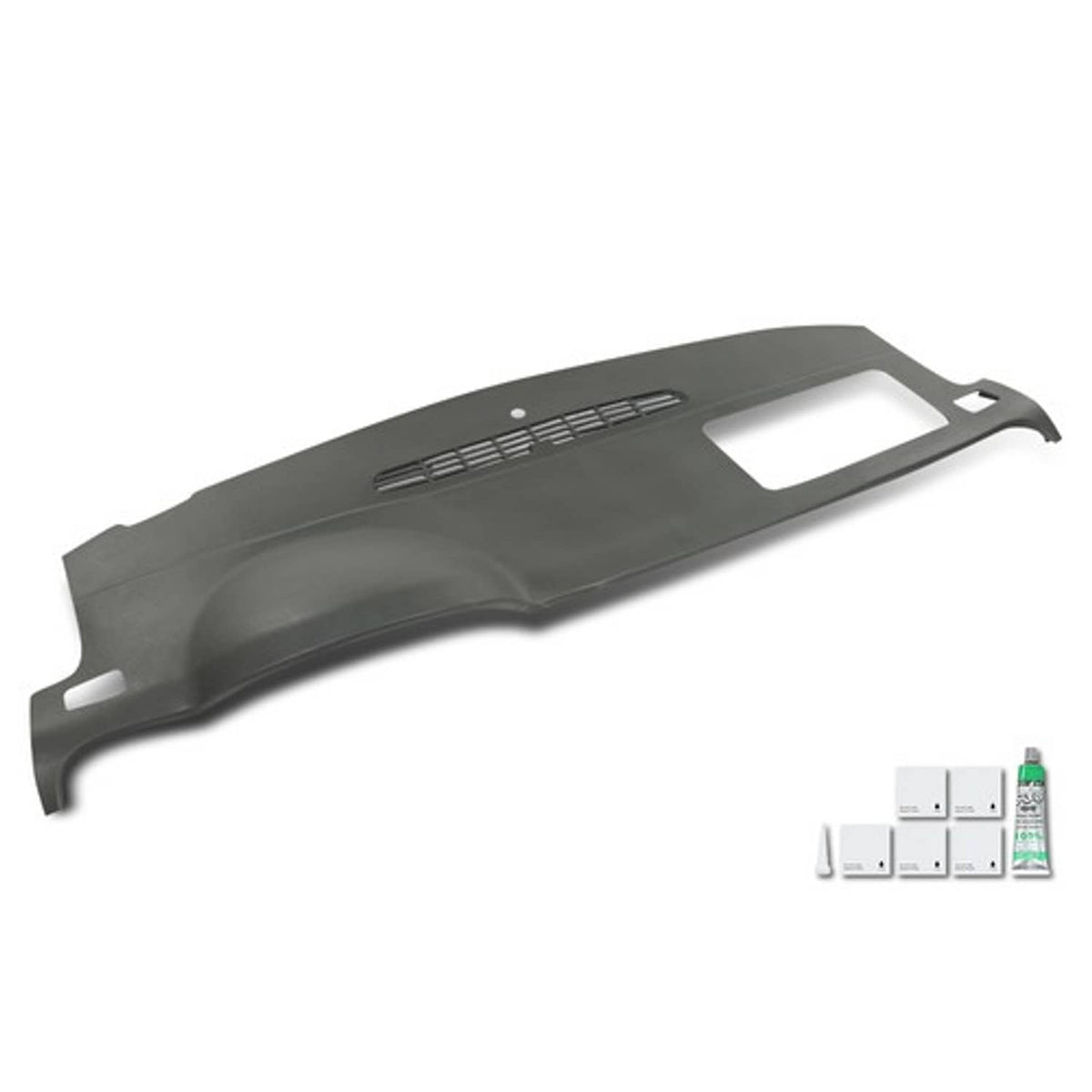 Solid Spare TPE Dash Cover Cap Fit For 2007-2014 Chevy Tahoe Avalanche Suburban Tahoe Gray