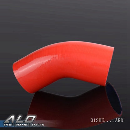 Solid Spare Red Fit For 2 11/16" 68mm 45 Degree Elbow Silicone Hose Turbo Intake Intercooler