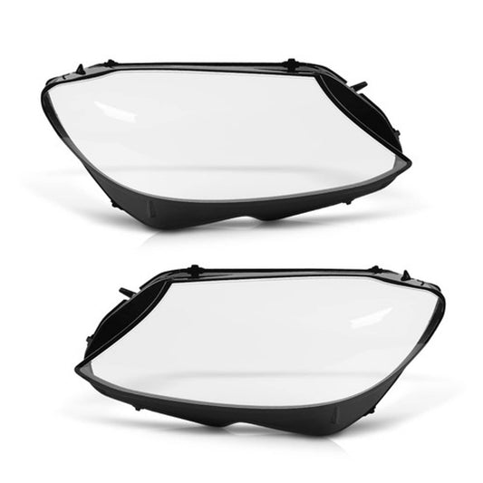 Solid Spare Fit For 19-20 Mercedes-Benz C-Class W205 Headlight Replacement Lens Left & Right