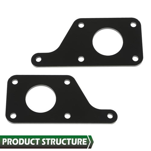 Solid Spare For 79-04 Mustang LS1 5.3L 6.0L Engine Swap Adapter Plates w/ 4.6L Solid Mount