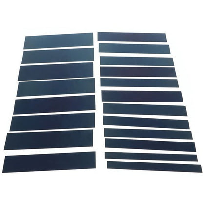 Solid Spare 20 Pairs 1/32" X 6" Steel Parallel Set Parallels 00001" Hardened Thin w/ Case