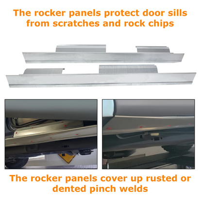 Solid Spare For 2003 2004 2005 2006 FORD EXPEDITION ROCKER PANELS - 1 PAIR - FREE SHIPPING