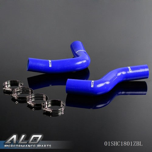Solid Spare Silicone Radiator Hose Blue Fit For 96-2000 Subaru Impreza GC8 EJ20 WRX GT MK3-6