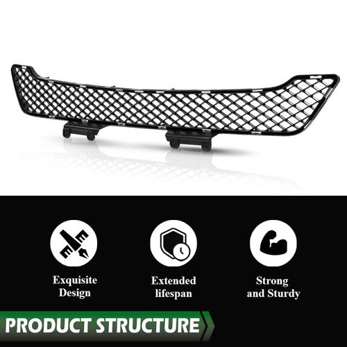 Solid Spare Front Bumper Grille Lower Grill Fit For 2009-2011 Mercedes Benz ML350/2009 ML320