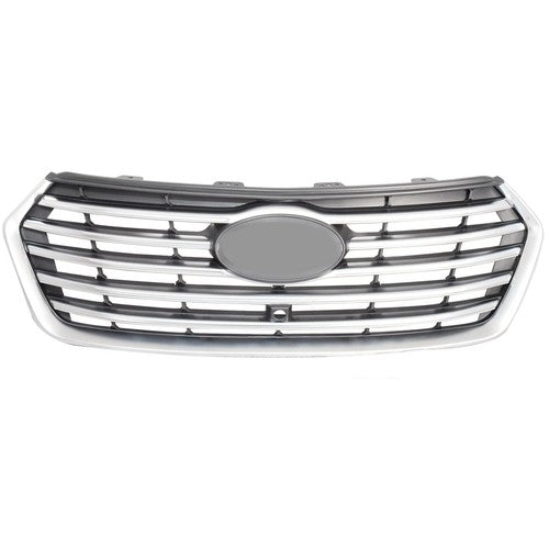 Front Upper Grille W/ Camera Hole For 2017-2019 Hyundai Santa Fe XL 86350B8BB0