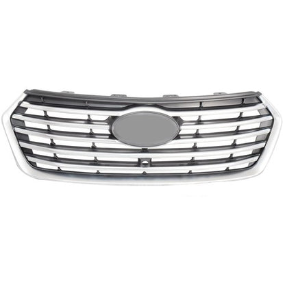 Front Upper Grille W/ Camera Hole For 2017-2019 Hyundai Santa Fe XL 86350B8BB0