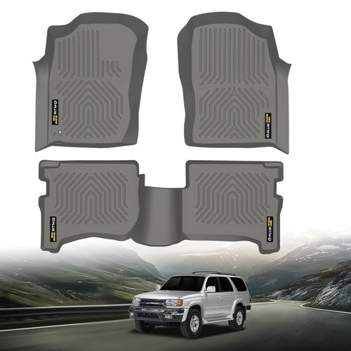 Solid Spare Fit For 1996-2002 Toyota 4Runner All Weather TPE Floor Mats Protection Liners