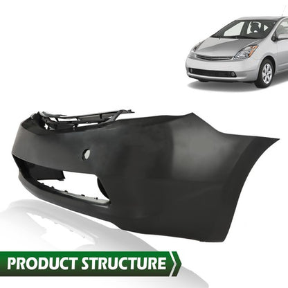 Solid Spare Fit For 2004-2009 Toyota Prius Hatchback Front Bumper Cover Fascia Assembly