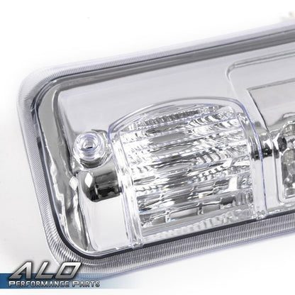Solid Spare Fit For 04-08 Ford F-150 Clear Chrome LED 3rd Third Brake Tail Light