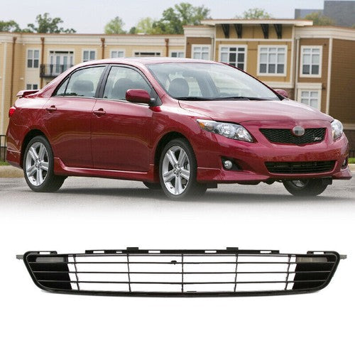 Black Factory Style Front USA Bumper Lower Grille Fits Toyota Corolla 2009 2010