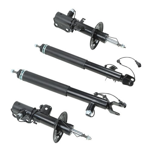 Solid Spare DA5Z-18125-F 4× Front Rear Shock Struts Assys w/Electronic For Lincoln MKS 13-16