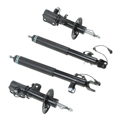 Solid Spare DA5Z-18125-F 4× Front Rear Shock Struts Assys w/Electronic For Lincoln MKS 13-16