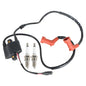 Solid Spare For Polaris Sportsman 600 700 Sportsman MV7 Ignition Coil Spark Plug & Cap