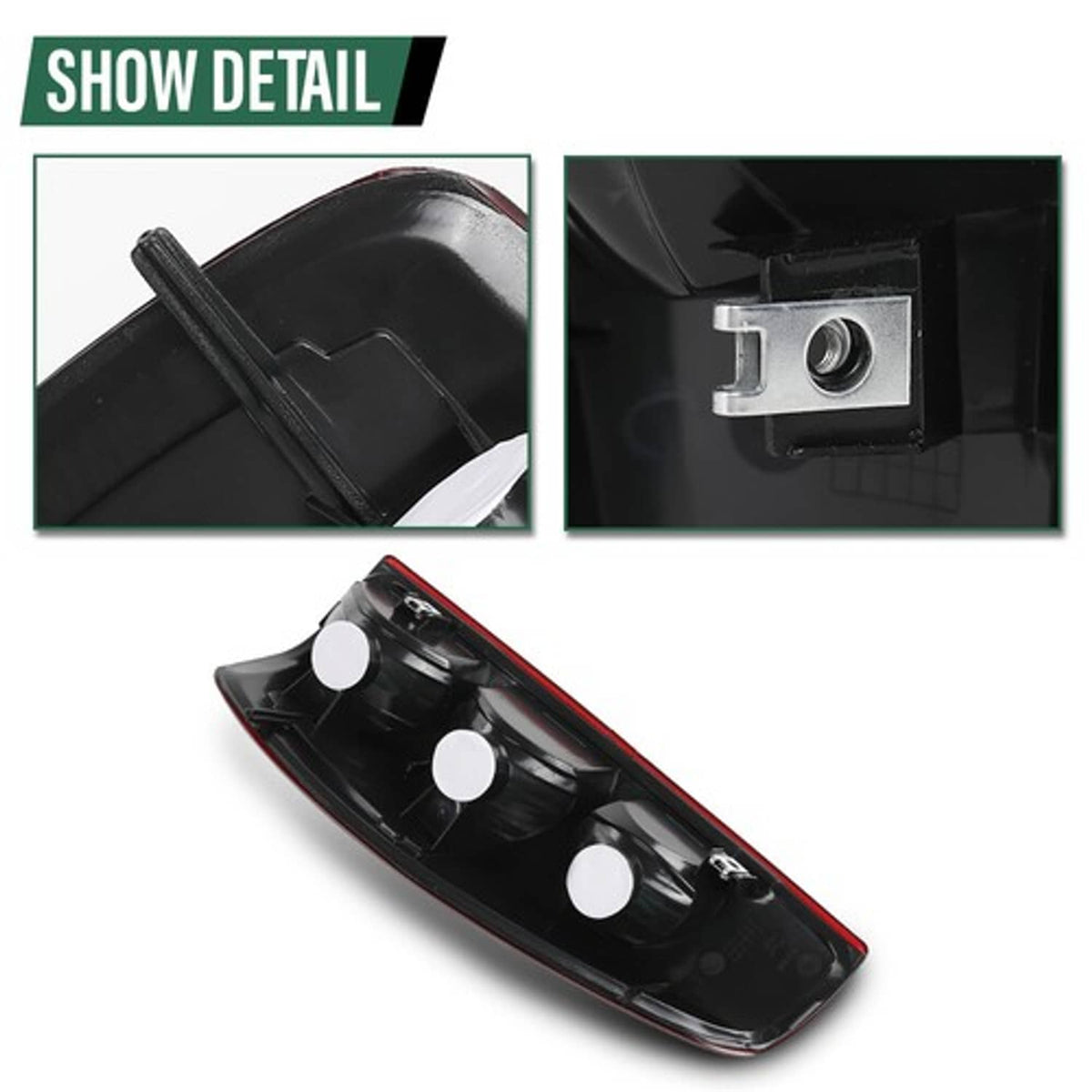 Solid Spare Tail Light Fit For 04-2012 Chevy Colorado GMC Canyon Rear Brake Lamp Right Side