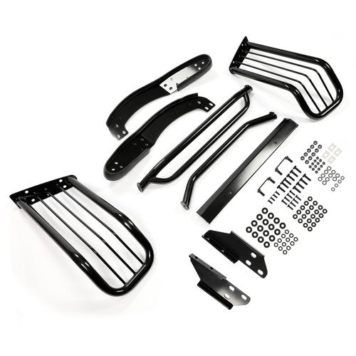 Solid Spare Black Brush Grille Guard W / Hardware For 2002 03 04 05 Ford Explorer 4DR 4-Door