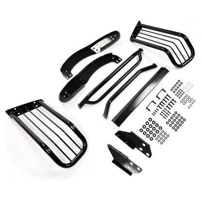 Solid Spare Black Brush Grille Guard W / Hardware For 2002 03 04 05 Ford Explorer 4DR 4-Door