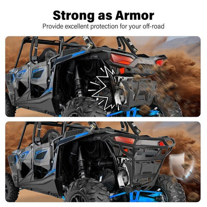 Solid Spare Steel Heavy Duty Rear Bumper For Polaris RZR XP 1000 EPS 4WD XP 4 1000 2014-2023