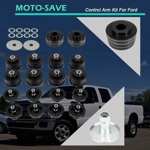 Solid Spare Fit For Ford F250 F350 Super Duty 2WD 4WD 2008-2016 Body Mount Bushing Kit
