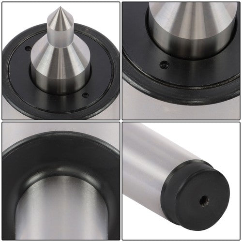 Solid Spare #4 New 4MT 0.000197" CNC Precision Long Spindle Lathe Live Center Morse Taper