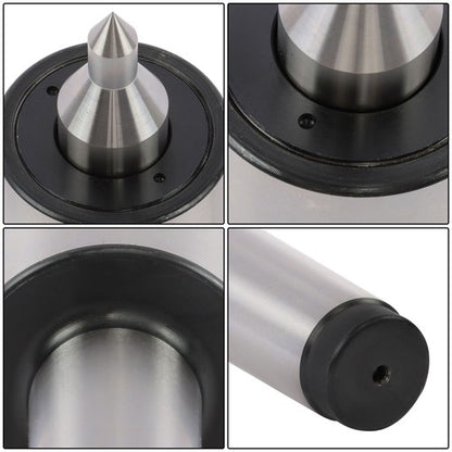 Solid Spare #4 New 4MT 0.000197" CNC Precision Long Spindle Lathe Live Center Morse Taper