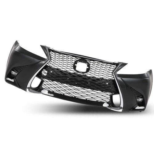 Solid Spare Front Bumper Kit Fit For 2006-2013 Lexus IS250 IS350 Conversion to GS F-Sport