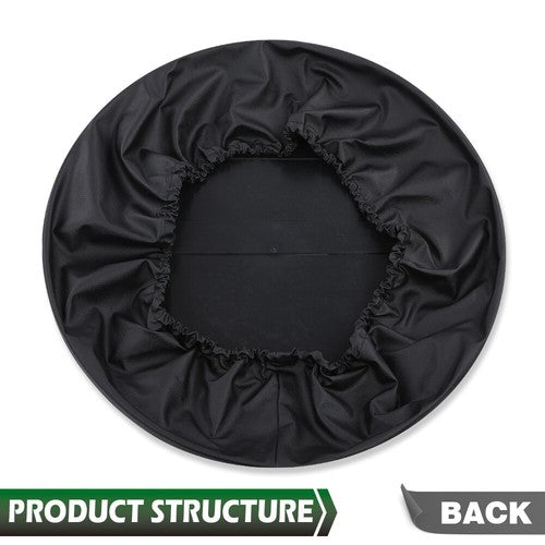 Solid Spare Fit For 20-23 Land Rover Defender Spare Tyre Tire Cover Wheel Cover Black