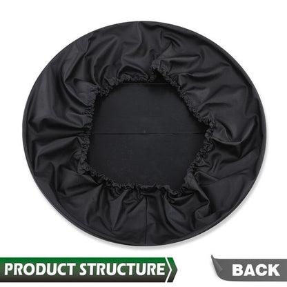 Solid Spare Fit For 20-23 Land Rover Defender Spare Tyre Tire Cover Wheel Cover Black