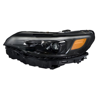 Solid Spare Headlight Projector Fit For Jeep Cherokee 2019-2022 LED Replacement LH/Left Side