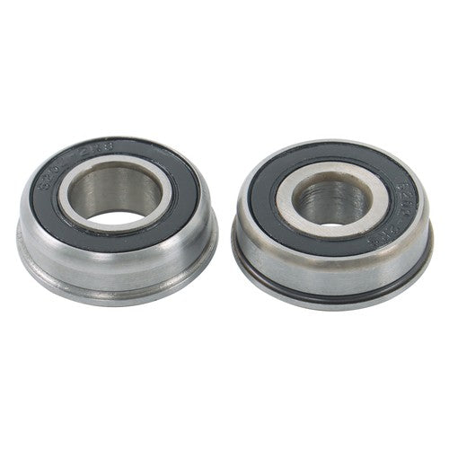 Solid Spare 13in x6.5-6 Solid Lawn Mower Tires & Wheel Smooth Flat White Rims 2 PCS