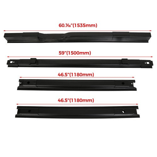 Solid Spare Bed Truck Floor Support Crossmember For 99-17 Ford F250 F350 Super Duty