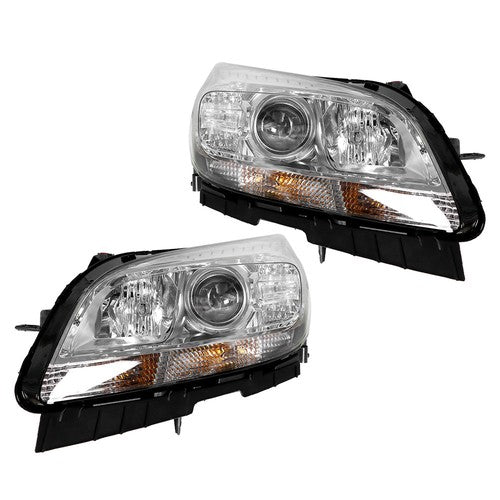 Solid Spare Headlights Assembly Headlamps For Chervolet Malibu 2013-2015 Driver+Passenger