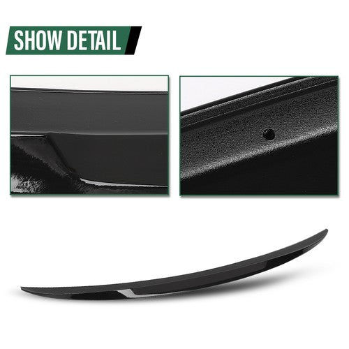 Solid Spare MP Style Rear Trunk Spoiler Wing Fit For 2017-2023 BMW G30 5-Series F90 M5