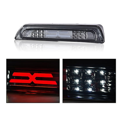 Solid Spare Fit For 2007-2018 Toyota Tundra LED Rear Smoked Third 3rd Brake Light Cargo Lamp