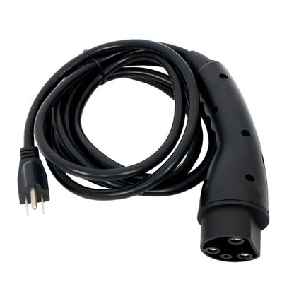 Solid Spare Fits For Evolution ICON Golf Carts Charging Power Cord Assembly Black