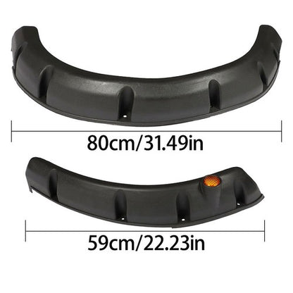 Solid Spare For EZGO RXV Gas And Electric Golf Cart 2008-2015 Fender Flares Front And Rear