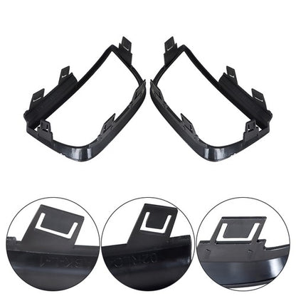 Solid Spare Set Of 4 Fit For Chevy Camaro Series 2010 - 2013 Tail Light Bezel Covers Black