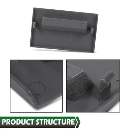 Solid Spare Fit For Chevy GMC Truck 1988-1994 Dashboard Fuse Panel Cover Replacement Gray