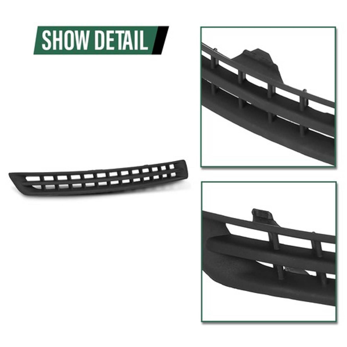 Solid Spare Right Passenger Side Front Bumper Cover Grille Fit For 2007-2014 VOLVO XC90