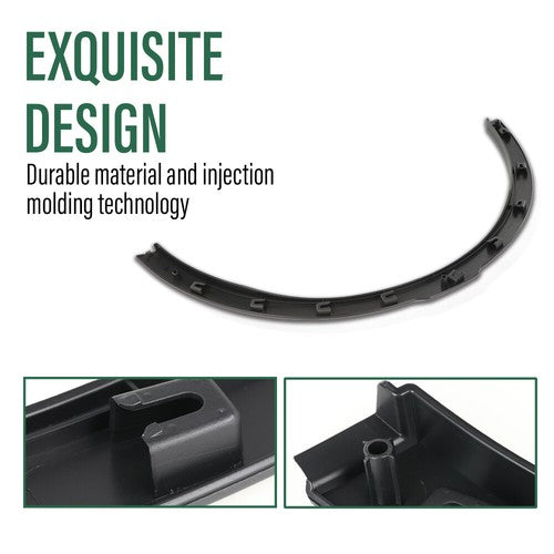 Solid Spare Left Driver Front Fender Flare Fit For 2012-2017 Land Rover Range Rover Evoque