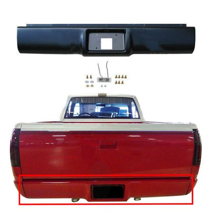 Solid Spare Compatible For Chevrolet&GMC 1988-1998 Automobile Metal Rear Bumper Iron Plate