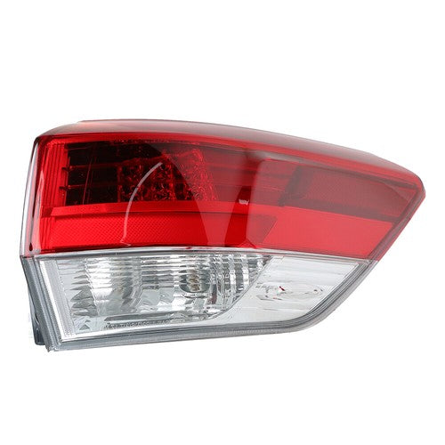 Solid Spare Rear Lamp Outer Tail Light Red For Toyota Highlander 2017-2019 Passenger RH Side