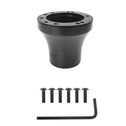 Solid Spare Black Steering Wheel Hub Adapter 5/6 Holes G1-G29 For Yamaha Golf Carts