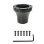 Solid Spare Black Steering Wheel Hub Adapter 5/6 Holes G1-G29 For Yamaha Golf Carts