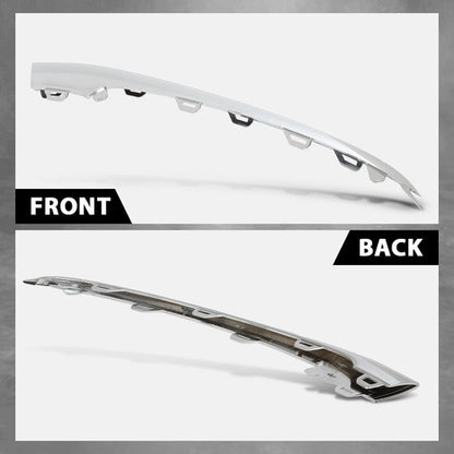 Solid Spare Fit For 18-20 Mercedes-Benz W222 S450/560 Front Bumper Trim Molding Left+Right