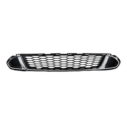 Solid Spare Front Lower Grille Grill&Chrome Molding Trim For 2010 11 2012 Ford Fusion Sport