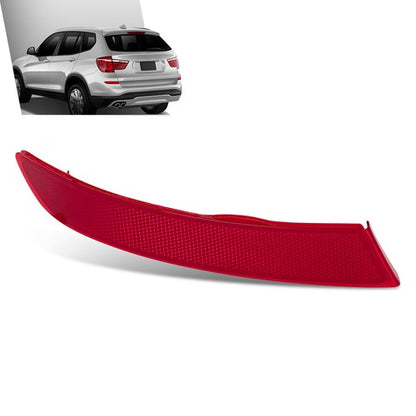 Solid Spare Left Rear Bumper Reflector Lamp Housing Fit For 2015-2017 BMW X3 F25 63257352209