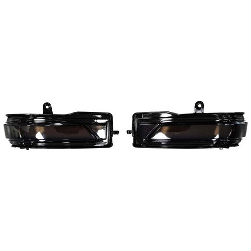 Rear Mirror LED Smoke Sequential Turn Signal Light For 2019-2022 Dodge Ram 1500