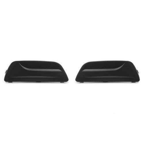 Solid Spare FOG LIGHT COVER BEZEL LEFT & RIGHT SIDE BLACK FIT FOR CHEVROLET MALIBU 2013-2016