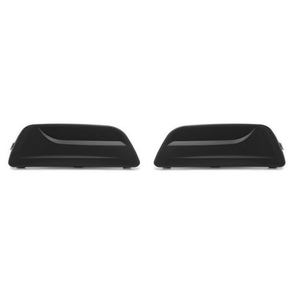 Solid Spare FOG LIGHT COVER BEZEL LEFT & RIGHT SIDE BLACK FIT FOR CHEVROLET MALIBU 2013-2016